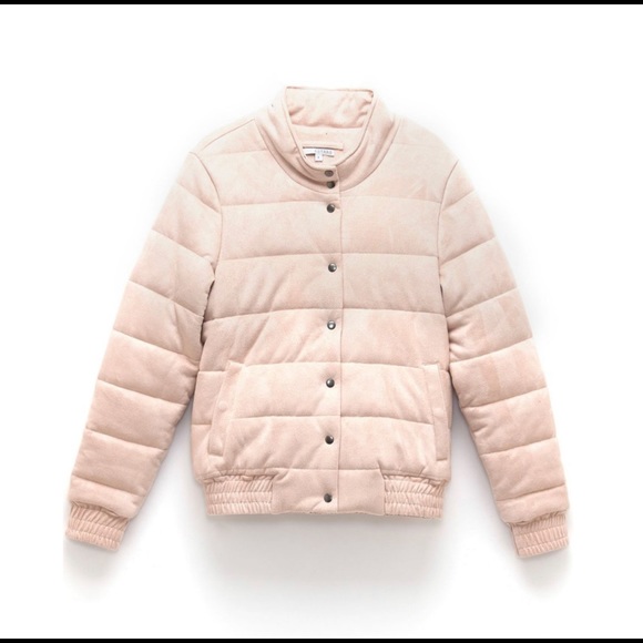 ASTARS The Baroness Quilted Vegan Suede Jacket - Picture 3 of 10